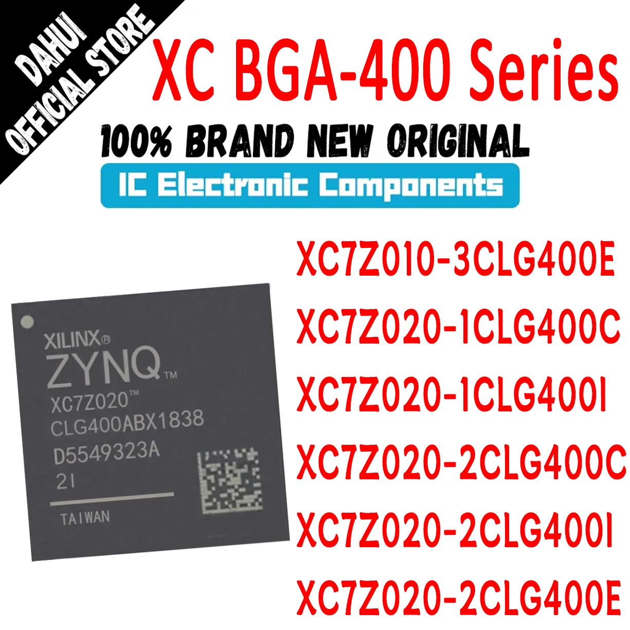 

Новый XC7Z010-3CLG400E XC7Z020-1CLG400C XC7Z020-1CLG400I XC7Z020-2CLG400C XC7Z020-2CLG400I XC7Z020-2CLG400E XC IC SOC Chip BGA-400