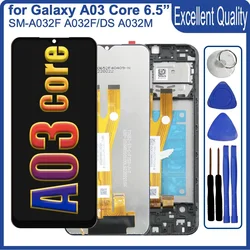 Pantalla LCD de 6,5 pulgadas para Samsung Galaxy A03 Core, montaje de Panel digitalizador con pantalla táctil, reemplazo A032F A032M