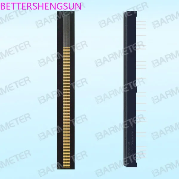 Factory direct sales 101 segment 100mm yellow LED light bar display device