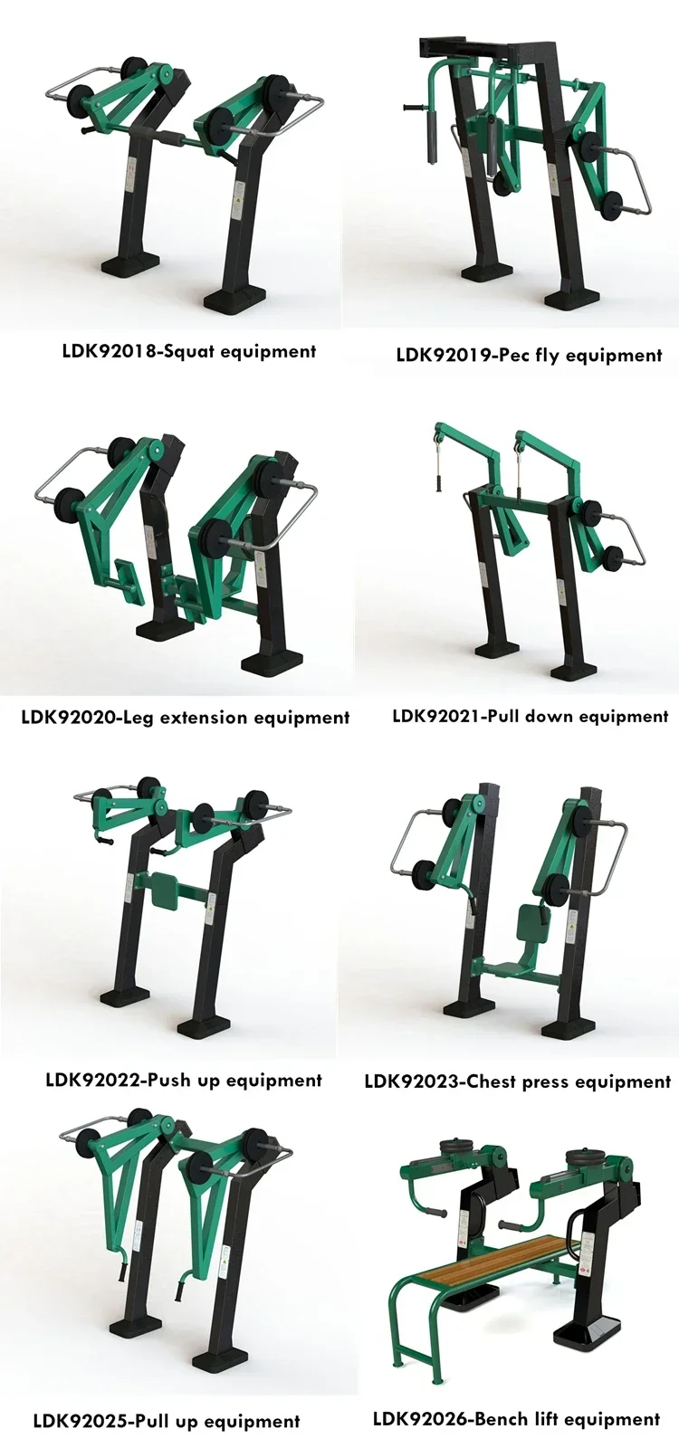 Sports Premium Quality Outdoor Push Up Arm Training Playground Fitness Equipment