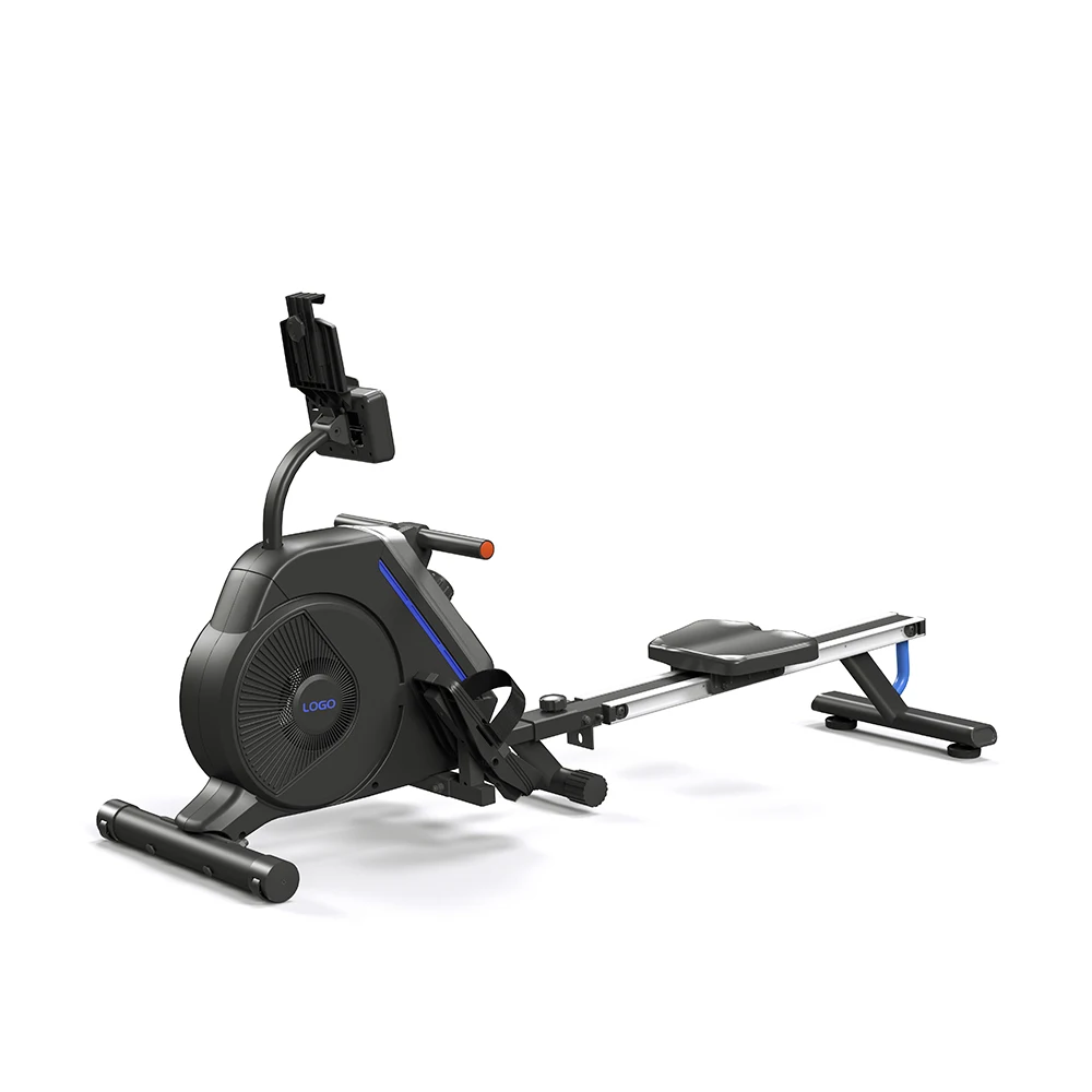 Premium Foldable Magnetic Rowing Machine, 8/16 Adjustable Tension Levels, Digital  for Indoor Home Use