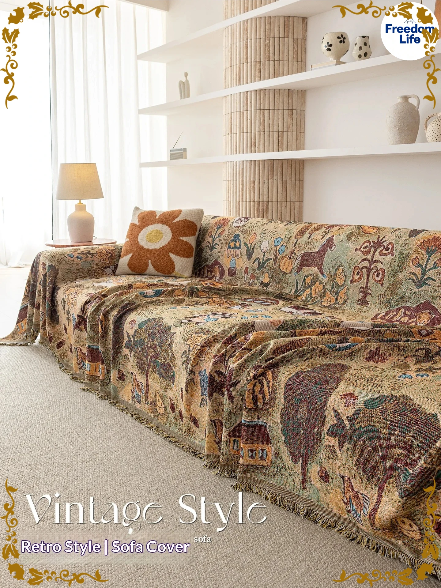 Sofa Covers 2 Seater Double Sided Use Back Cushion L Shape Sofa Blanket Cover Aesthetic Anti Slip Furniture Cover Indoor Chairs