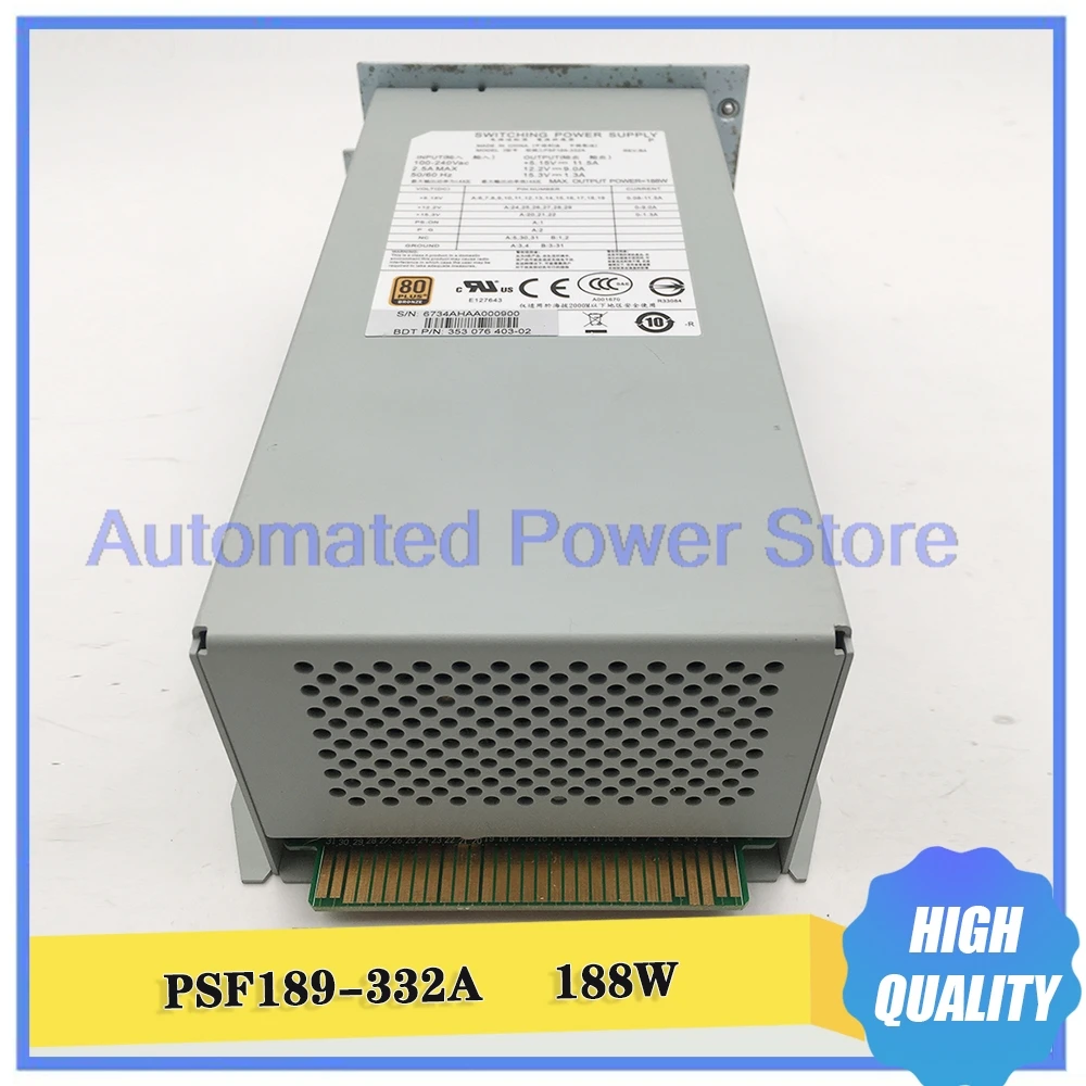 PSF189-332A 188W TS3100 TL2000 3573-L2U 07HG1C Tape Drive Power Supply KM80/FL/E/C