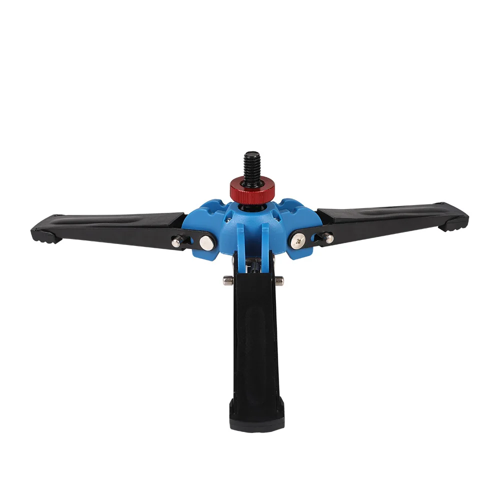Manbily M-1 Hydraulic Universal Mini Three Feet Support Tripod Stand Base Monopod Stand for Monopod Ballhead with 3/8" screw