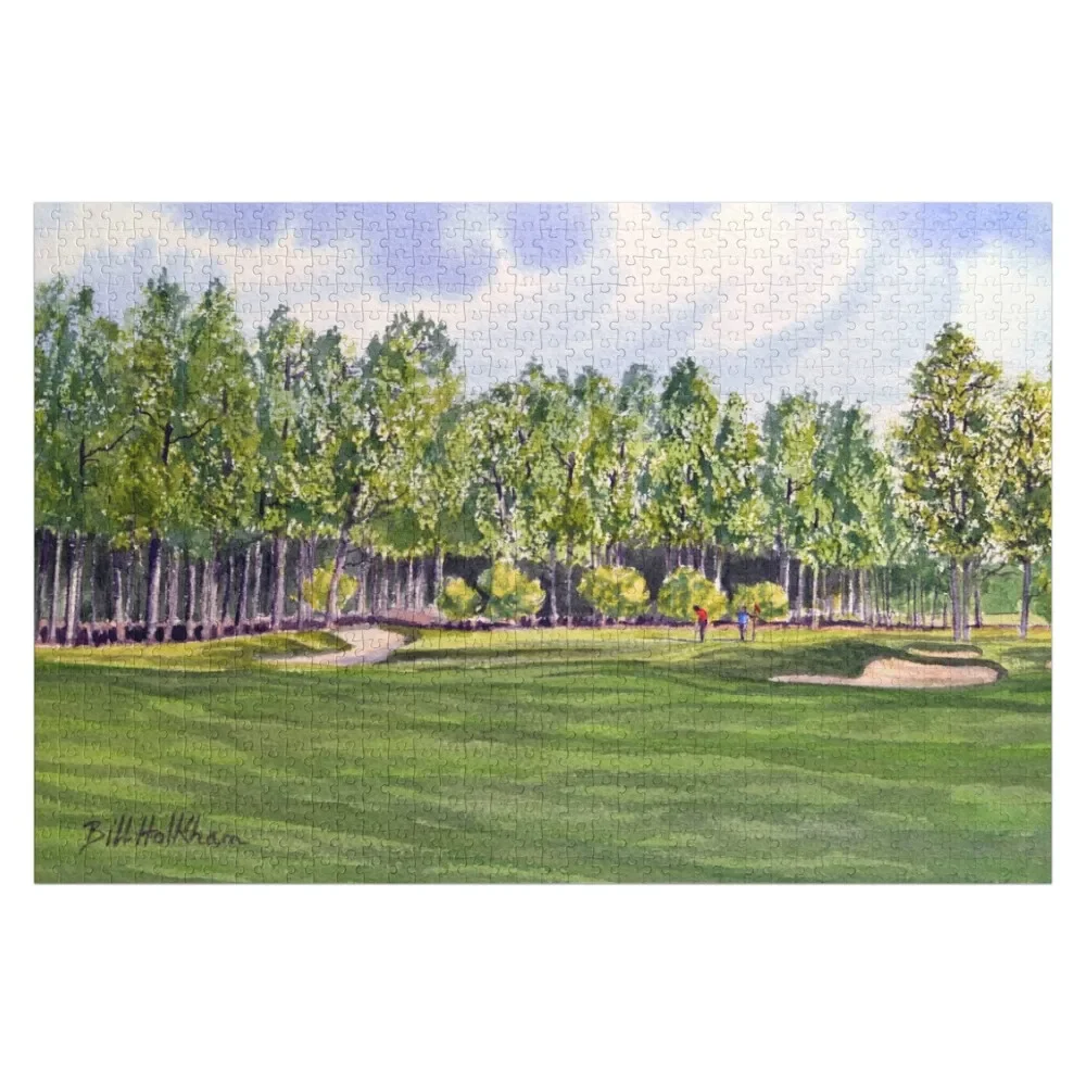 Pinehurst Golf Course Jigsaw Puzzle Baby Wooden Custom Name Wood Anime Puzzle