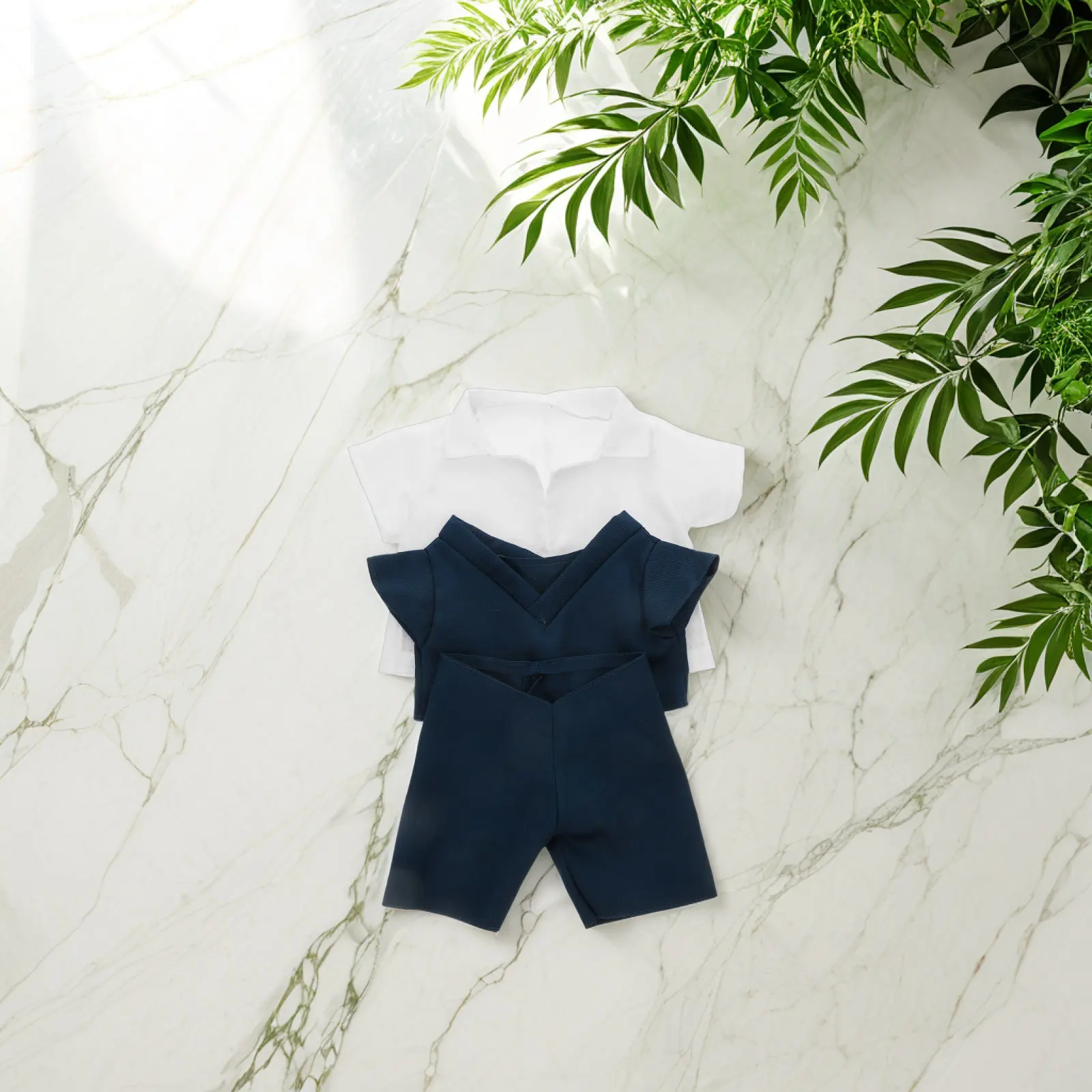 

Stuffed Animal Doctor Outfit Set for 25 Cm Bears Includes Professional Coat Pants Top Soft Material Imaginative Play Dress Up