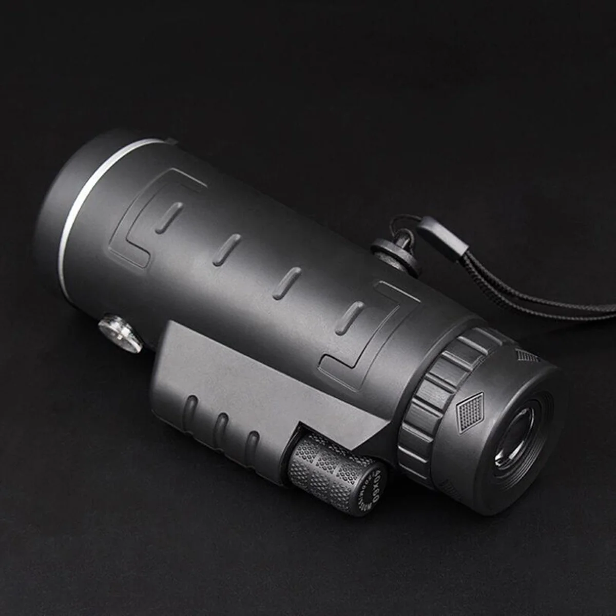 

40 Stargazing Telescope Spotting Telescopes Mobile Telephoto Lens Black for Adults