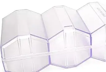 

100 Chips Poker Chips Box Acrylic Fine Chips Transparent Box Casino Gambling Chips Storage Case With Covers