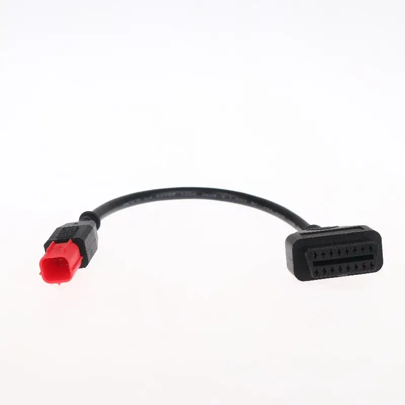 1Pcs 16pin To 6pin OBDII Diagnostic Cable OBD Adapter For Z-serie/Versys-serie Motorcycle OBD Connector Adapter