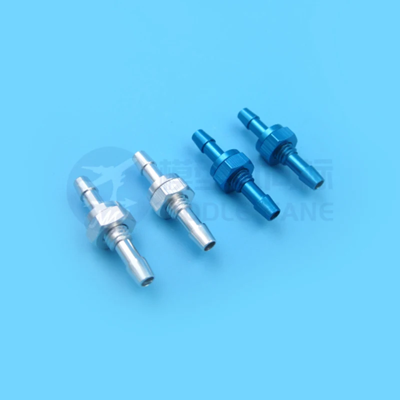 M6 Aluminum Alloy Connection Drain Water Nozzle 20/32mm Water Outlet Cooling Nozzle for RC Boat Fuel ESC Motor Nipple