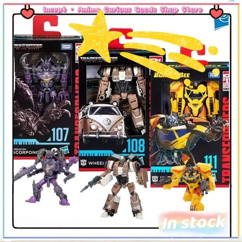 

In Stock SS-108 Transformation Toy SS108 Jack SS111 Scud 107 Giant Scorpion Warrior Movable Robot Doll Model Toy Collection Gift