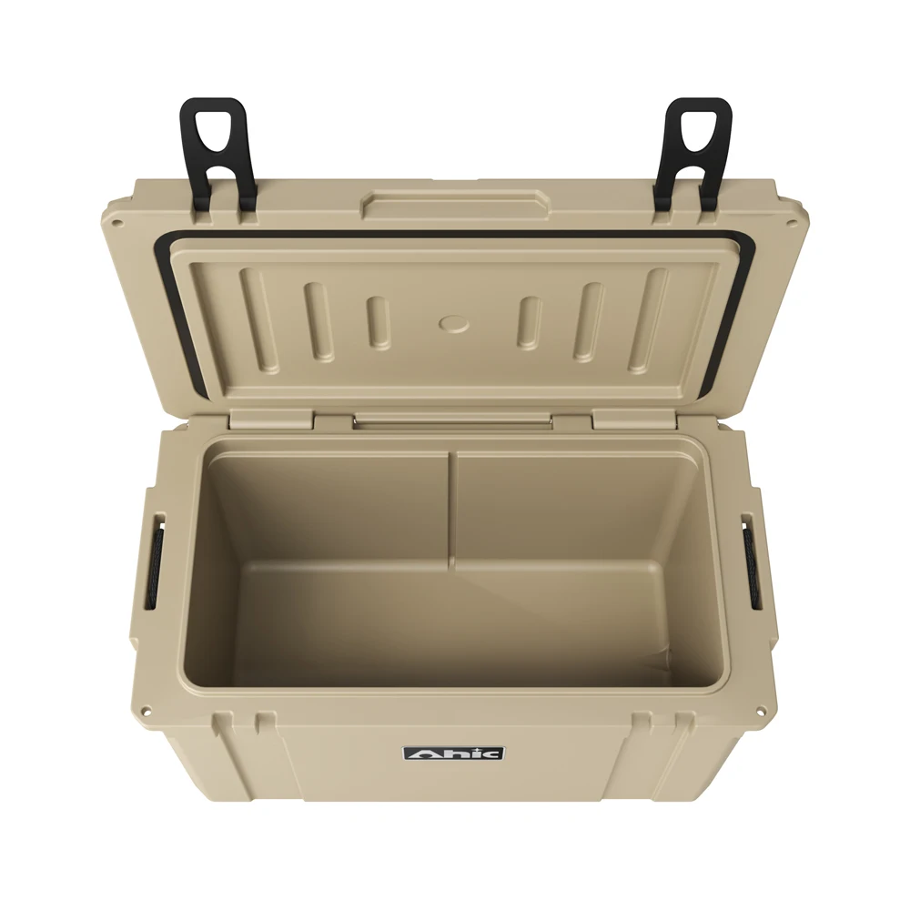 55L Modern Insulated Waterproof Cooler Box 5 Day Ice Retention for Food Cans Camping Outdoor Travel LLDPE Large Ice Chest Pro view 4