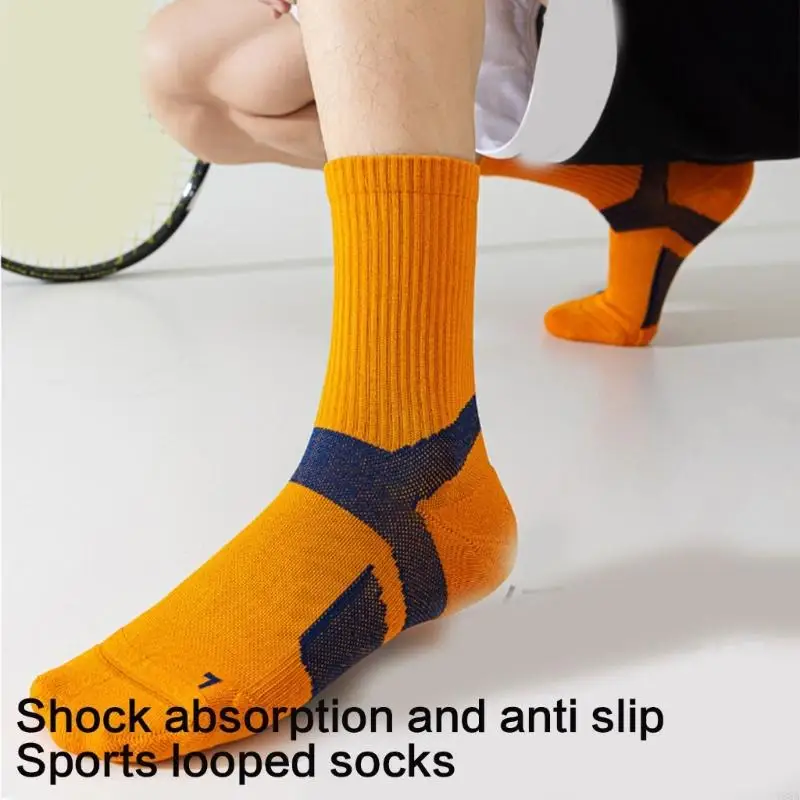 

Y88A Cushion Ankle Socks Everyday Socks Running Socks Cushioned Athletic Socks