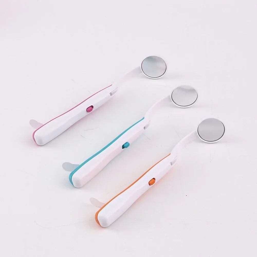 

Oral Dental Tooth Care Oral Hygiene Tool Super Bright Illuminated Mouth Mirror LED Light Oral Care Machine