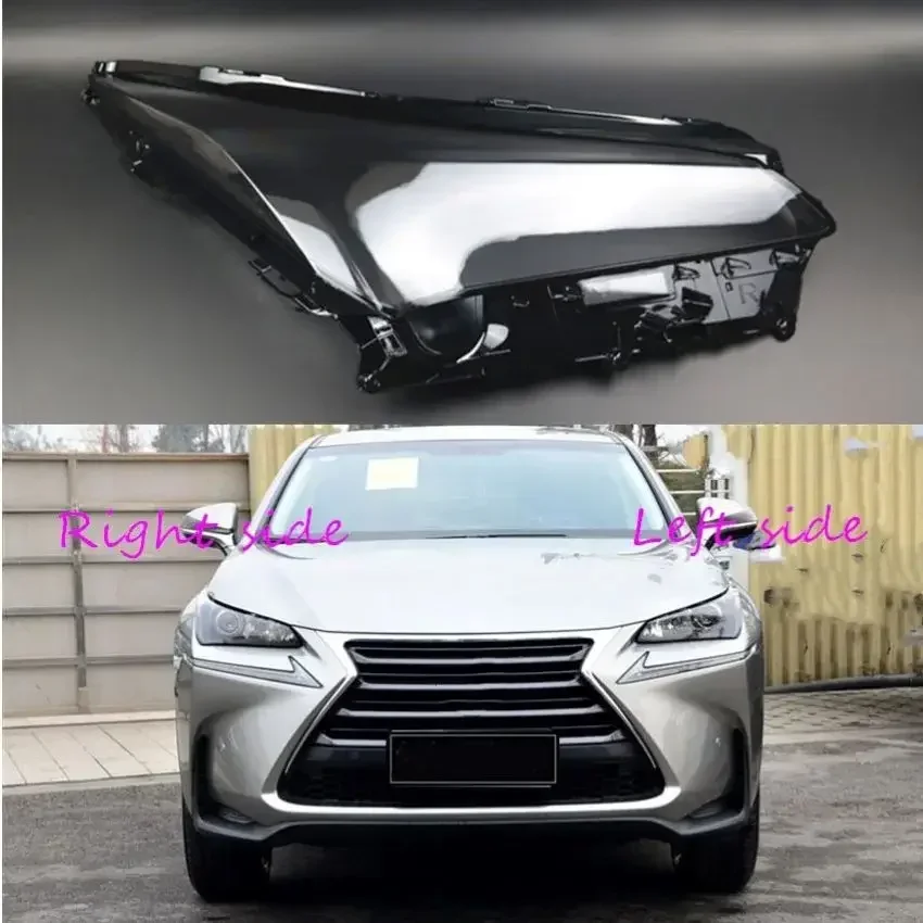 For Lexus NX200 NX300h 2014 2015 2016 2017 2018 2019 Car Headlamp Lens Replacement Headlight Shell Cover Headlight Glass