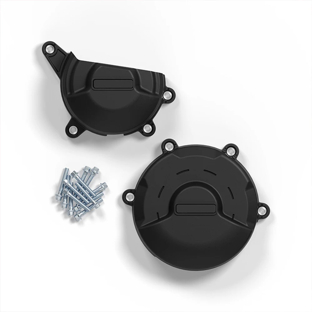 Engine Clutch Cover Alternator Cover Accessories moto For Panigale V4 & V4 S 2018 2019 2020 2021 2022 2023 2024 Engine Cover Set