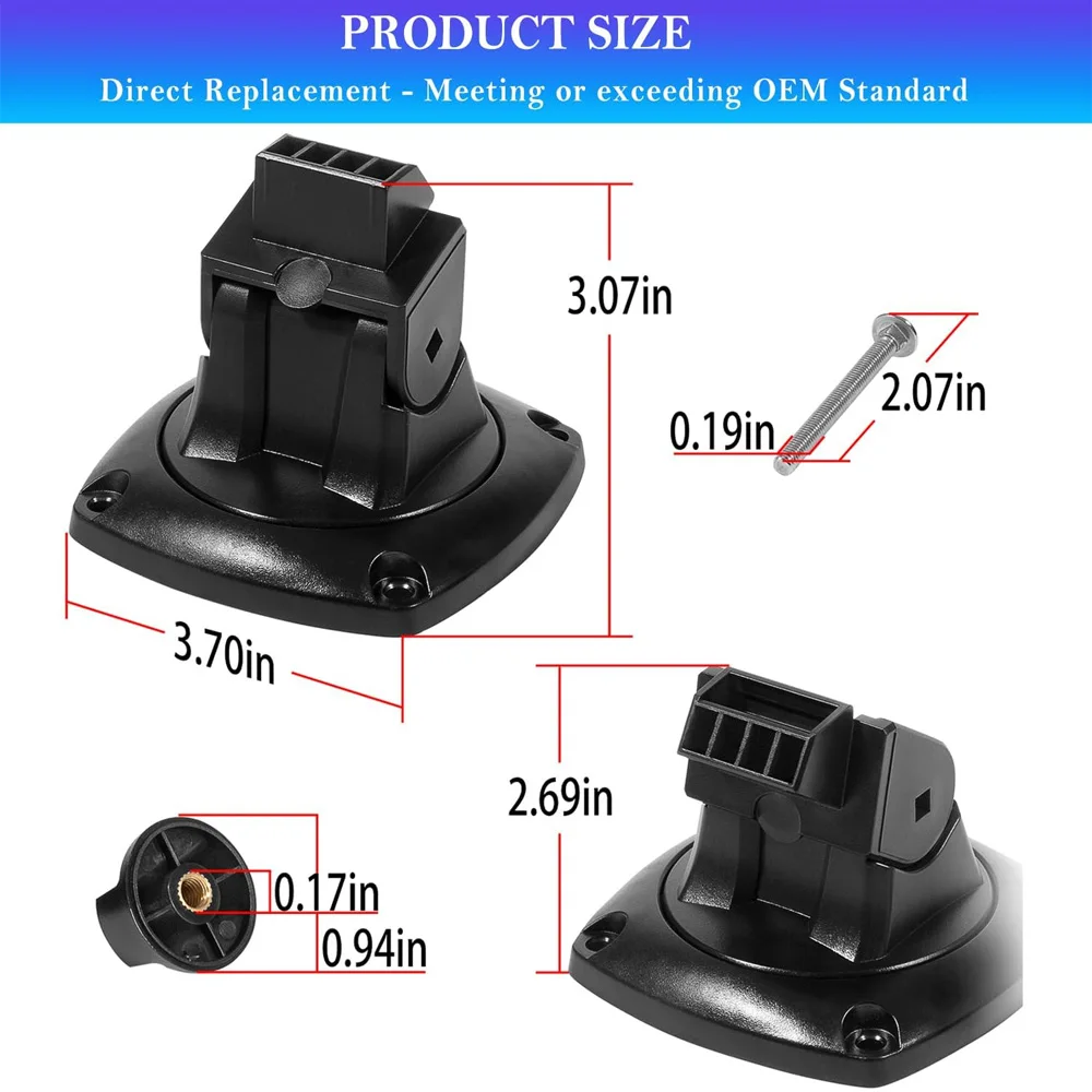 000-10027-001 Quick Release Mounting Bracket Fits for Mark Elite Hook 3 4 5 TI5 TI7 Simrad GO5 Fish Finders
