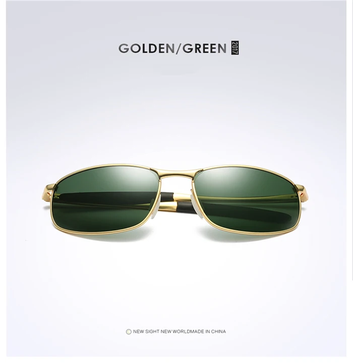 Anti-Glare Nachtsicht Objektiv Quadratische Myopie Sonnenbrille Männer Polarisierte Outdoor Fahren Rezept Sonnenbrille 0-0,5-0,75 Bis -6 – Detail 12