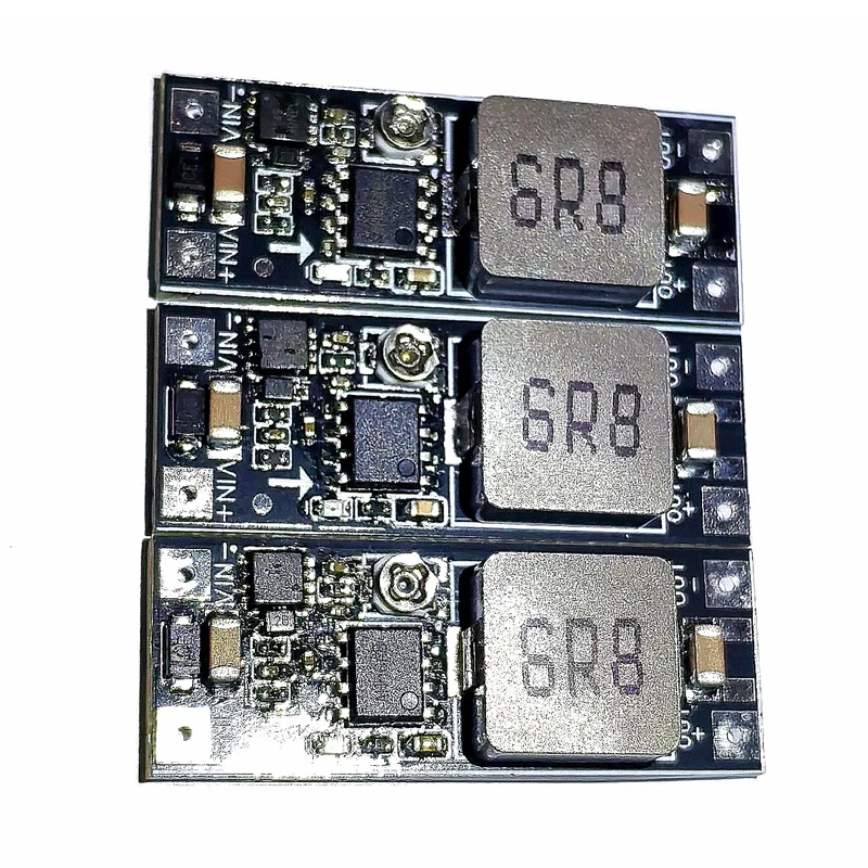 3PCS 2-6S RC LiPo Battery DC-DC Step-Down Module 4.5-26V 3A Anti-Spark Buck Converter Built-in TVS Diode Surge Protection