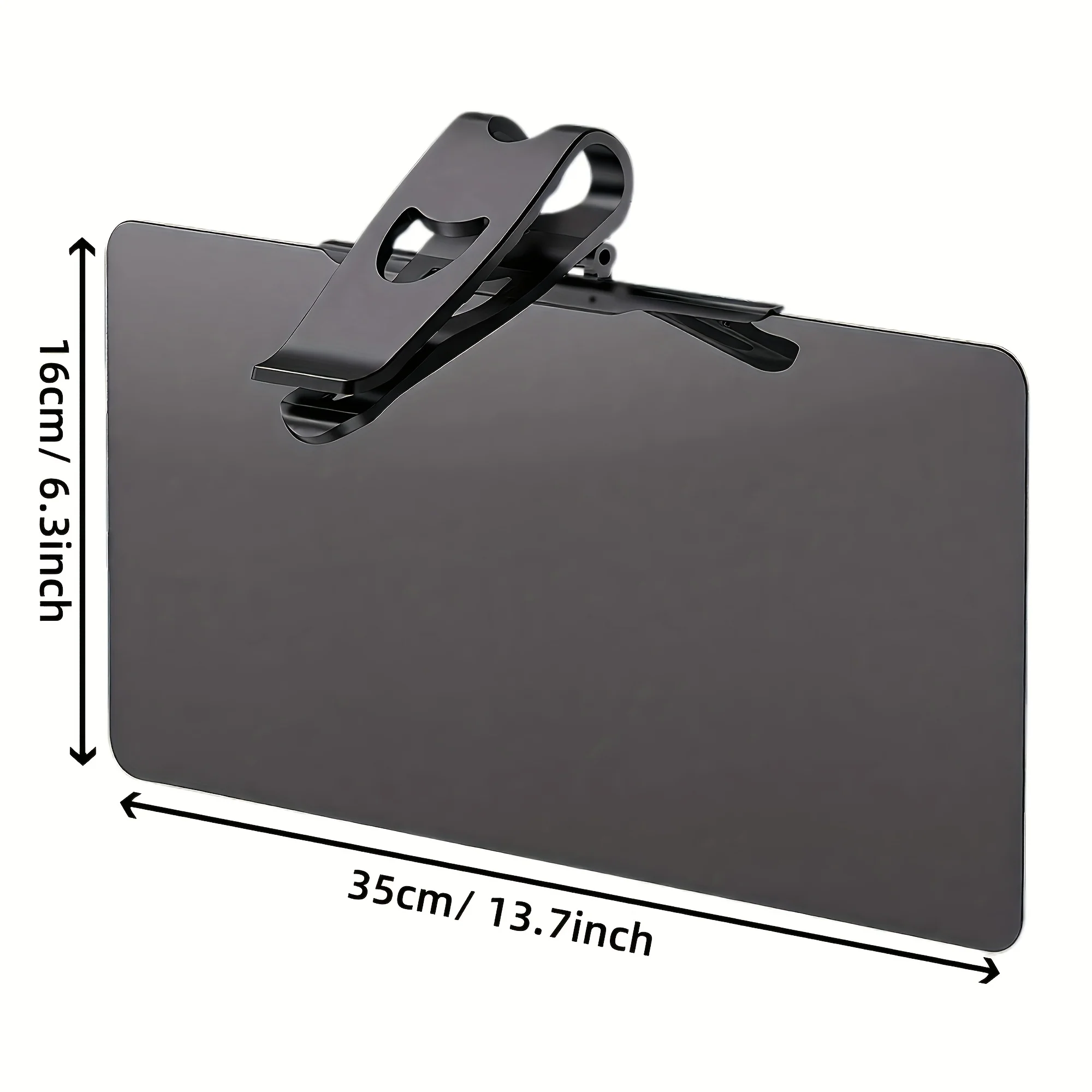 1 Stück große polarisierte Auto-Sonnenblende-Verlängerung mit UV400-Schutz und sicherer Schnallenbefestigung – Anti-Schnee-Blind-Auto-Visier – Detail 2