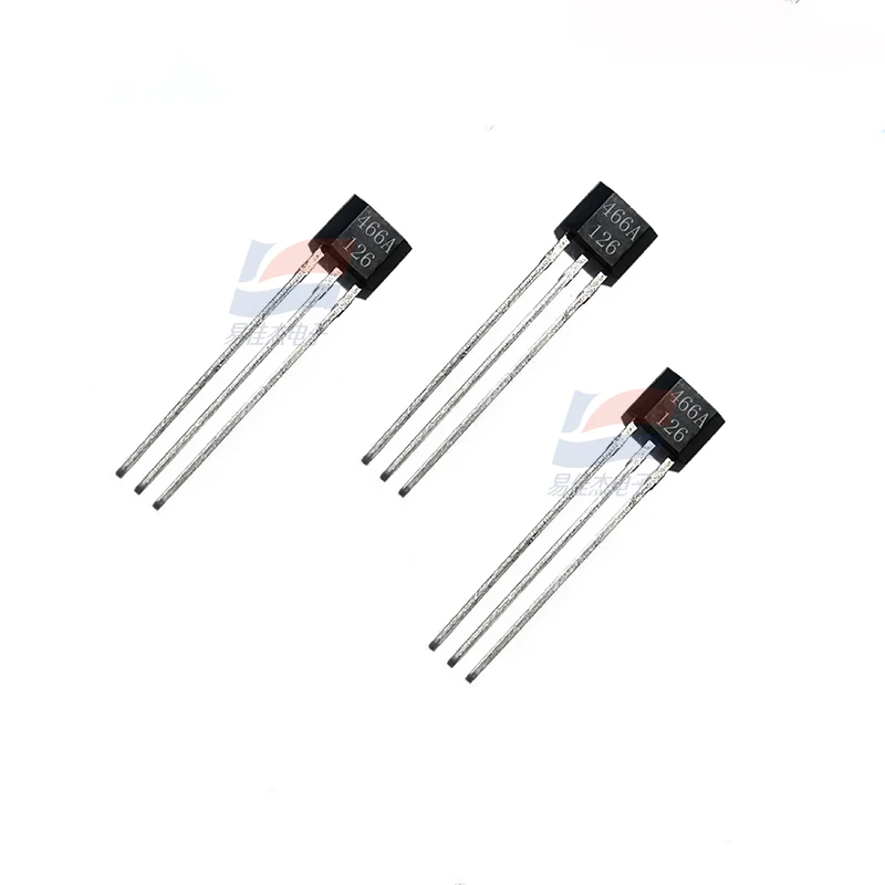 10pcs/lot SS466A Bipolar latch-type Hall switch chip in TO-92 plastic through-hole package