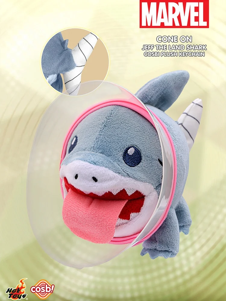 Hot Toys Jeff The Land Shark Cosbi Plush Keychain Blind Box Mini Plush Figures Collection Plush Dolls Surprise Box Birthday Gift view 6