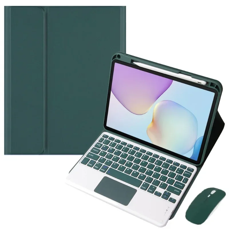 

Чехол с клавиатурой для планшета Huawei MatePad 11,5 2025 TXZ-W09, 11,5-дюймовый чехол с подставкой для карандашей, сенсорная панель, перезаряжаемая клавиатура