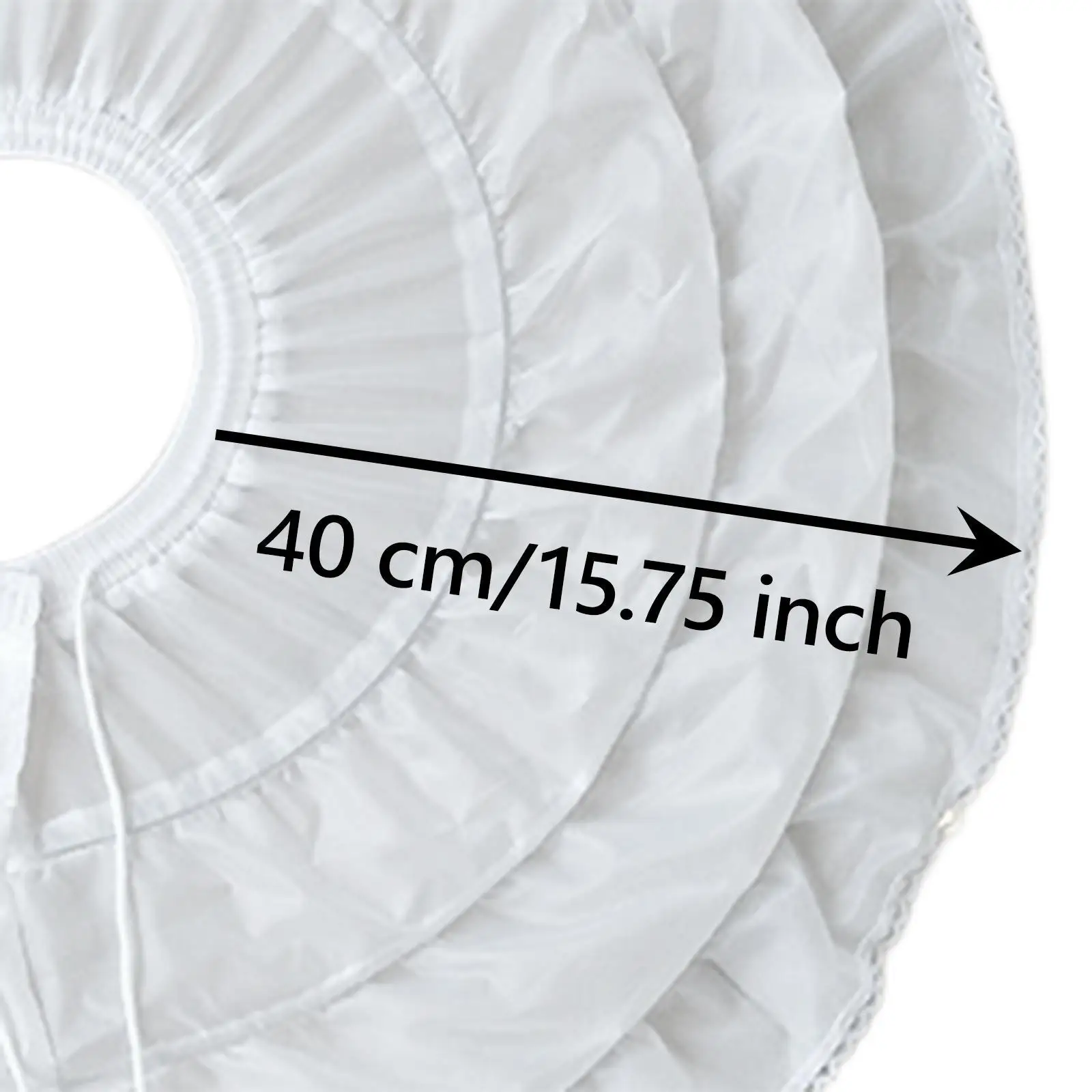 Dziewczyna 3 obręcze halka Decor Half Slip Fashion Bustle dziecięca podkoszulka na scenę