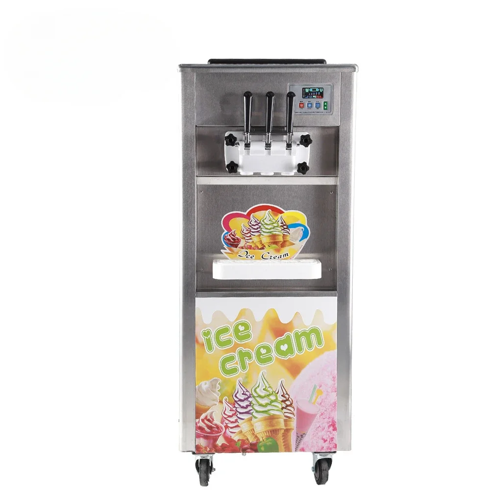 RB-818CH Hot Sale Rainbow System Ice Cream Machine for Commercial