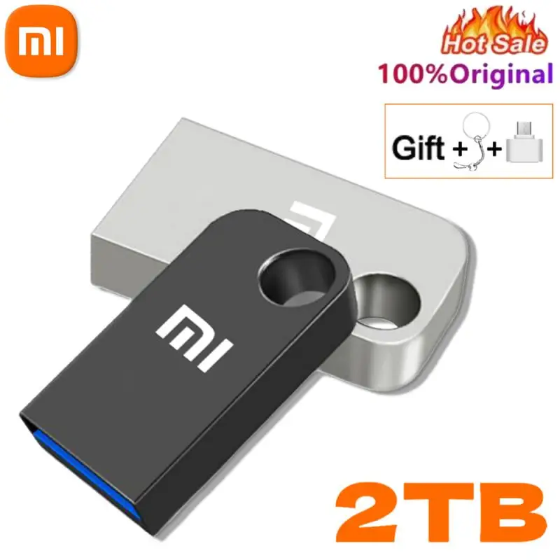 Xiaomi 2TB U drive USB 3.0 1TB 512GB Type-C ความเร็วสูงไดรฟ์ปากกาโลหะกันน้ำ USB memoria USB Stick ใหม่