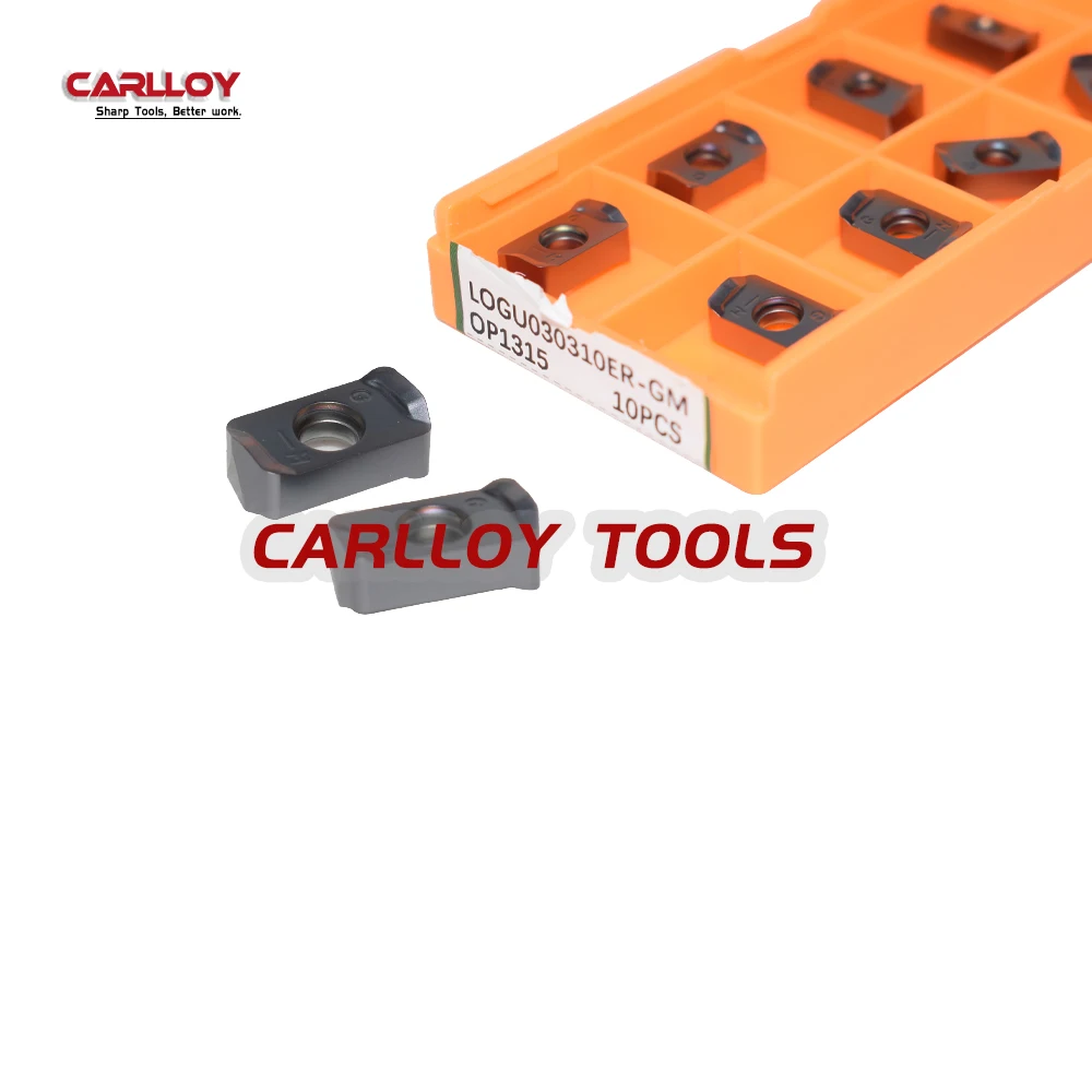 

LOGU030310ER-GM OP1315 LOGU030310 LOGU0303 LOGU03 LOGU Cutting Tool Milling Insert