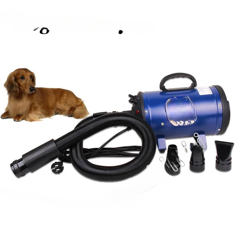 Electric Pet Hair Dryer Compressor Dog Hair Dryer Pet Dog Cat Grooming Blower Warm Wind Dryer Hair For Small Medium Large Dog