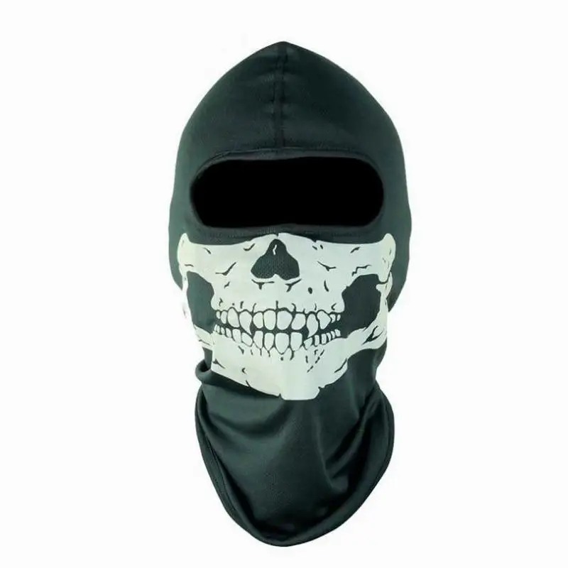 AliExpress XUANGOUXGCN Motorcycle Balaclava Skull Print Moto Full Face Mask Windproof Skiing Head Neck Warmer Cycling Biker