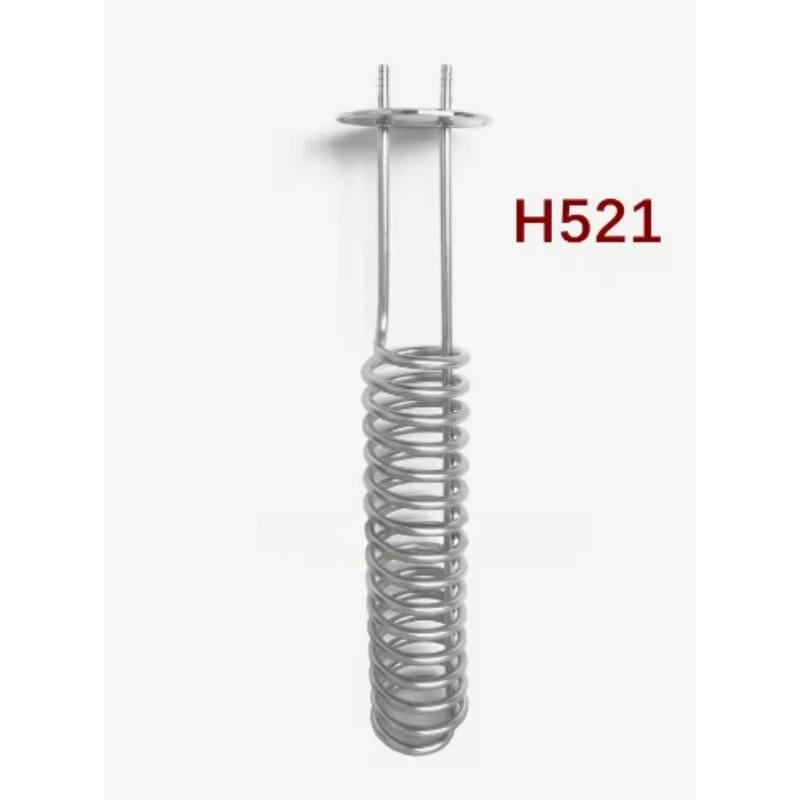 Bierbrouwenaccessoires 4-inch TC-koelspiraal met weerhaken Hoge kwaliteit warmtewisselaar Koelspiraal Immersie-wortkoeler 5m 6m