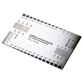 Saiten-Action-Lineal-Gitarre Reparatur werkzeug für Gitarrenbauer fit für Gitarre Ukulele Bass Banjo Mandoline