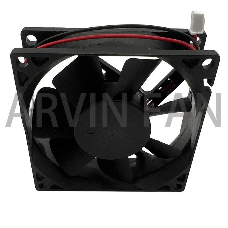 Nieuwe 80Mm 15V Ventilator 8Cm Ytd 158025S Dc 15V 0.35a 2-Wire 80X80X25Mm Koelventilator