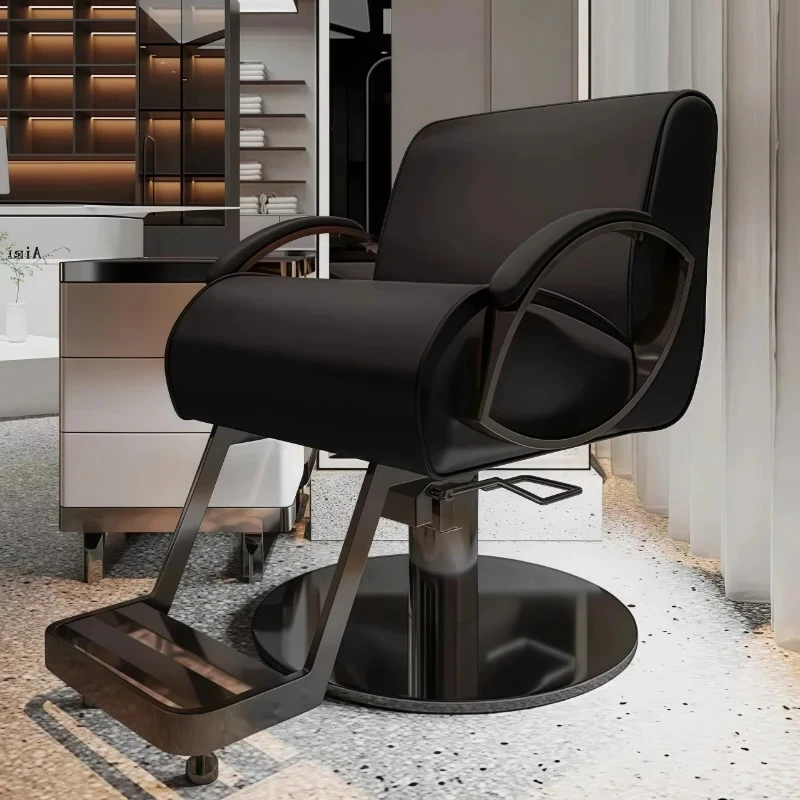 

Netflix Hair Salon Chair High-end Special Barbershop Stool Lift Beauty Salon Electric Chair Silla De Estilista Salon Furniture