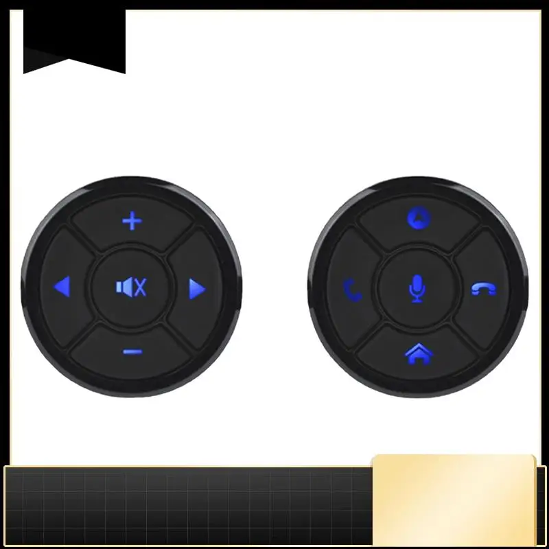 

N33R-2PCS Car Steering Wheel Control Key Smart Wireless Remote Control Button Accessory Kit For Car Navigation DVD Steering Cont