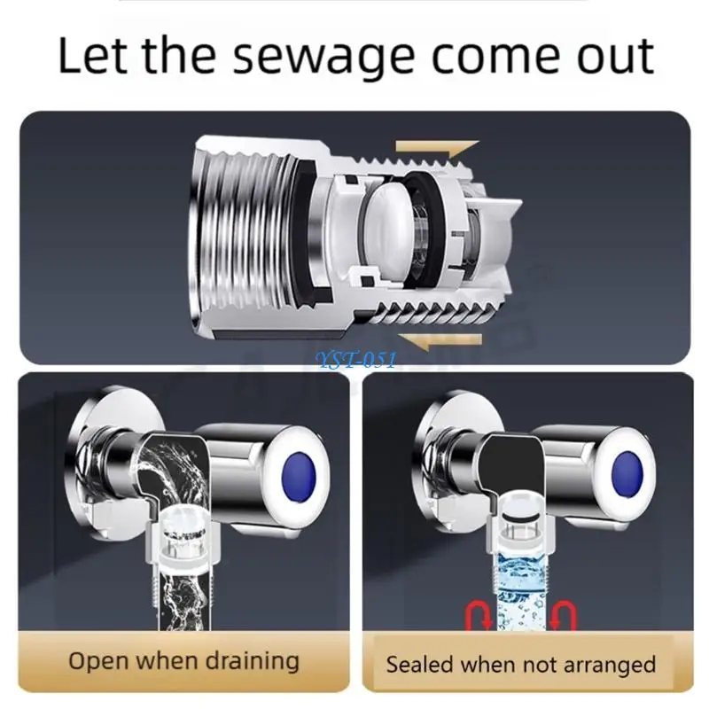 

E15A 2 шт. Бронзовые регуляторы предотвращения обратного потока для устойчивых к окислению туалетных систем