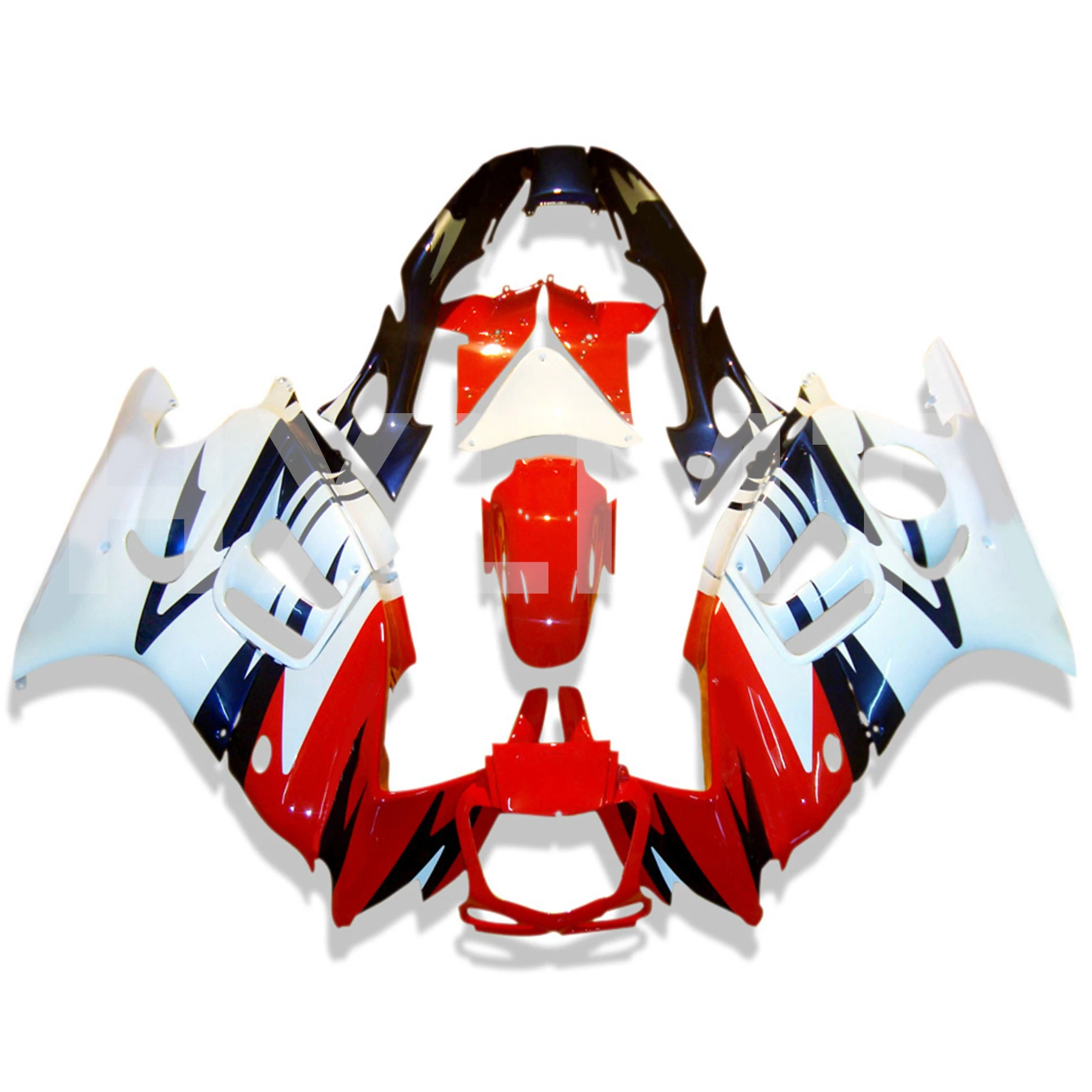 Motorcycle Fairings Kit Fit For HONDA CBR600 F3 1997 1998 CBR 600F3 97 98 ABS Plastic Hot Red Black Bodywork Set