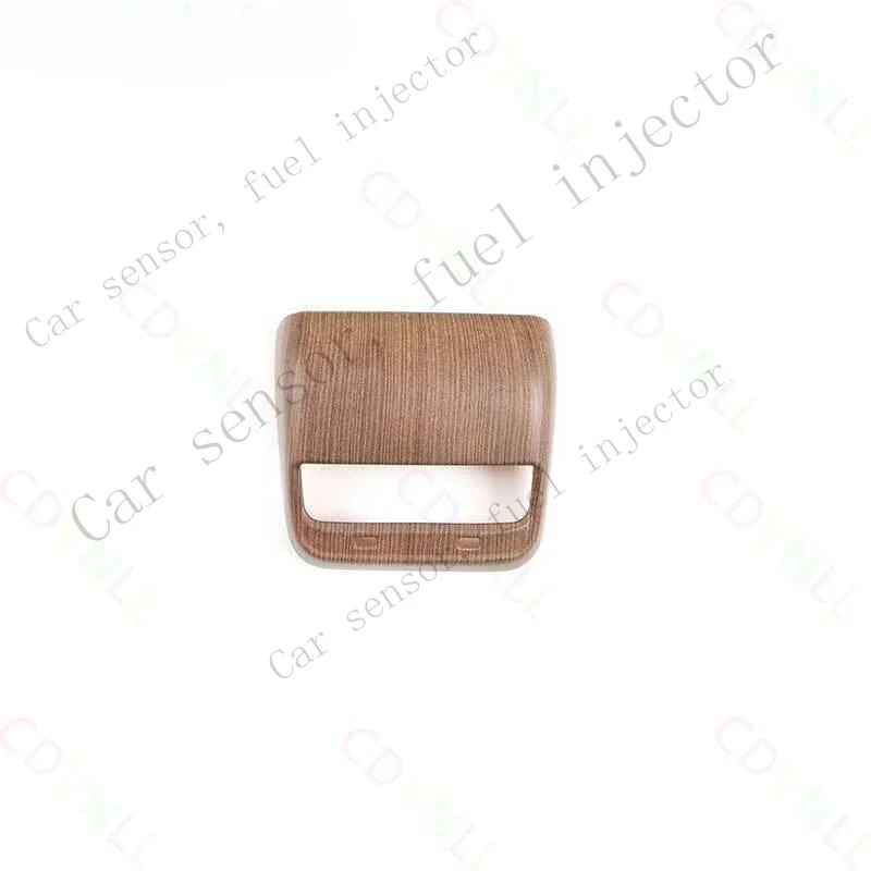 Q+ For Tesla Model 3 Y 17-23 Pear Wood Grain Rear Seat Air Outlet Vent Frame Cover