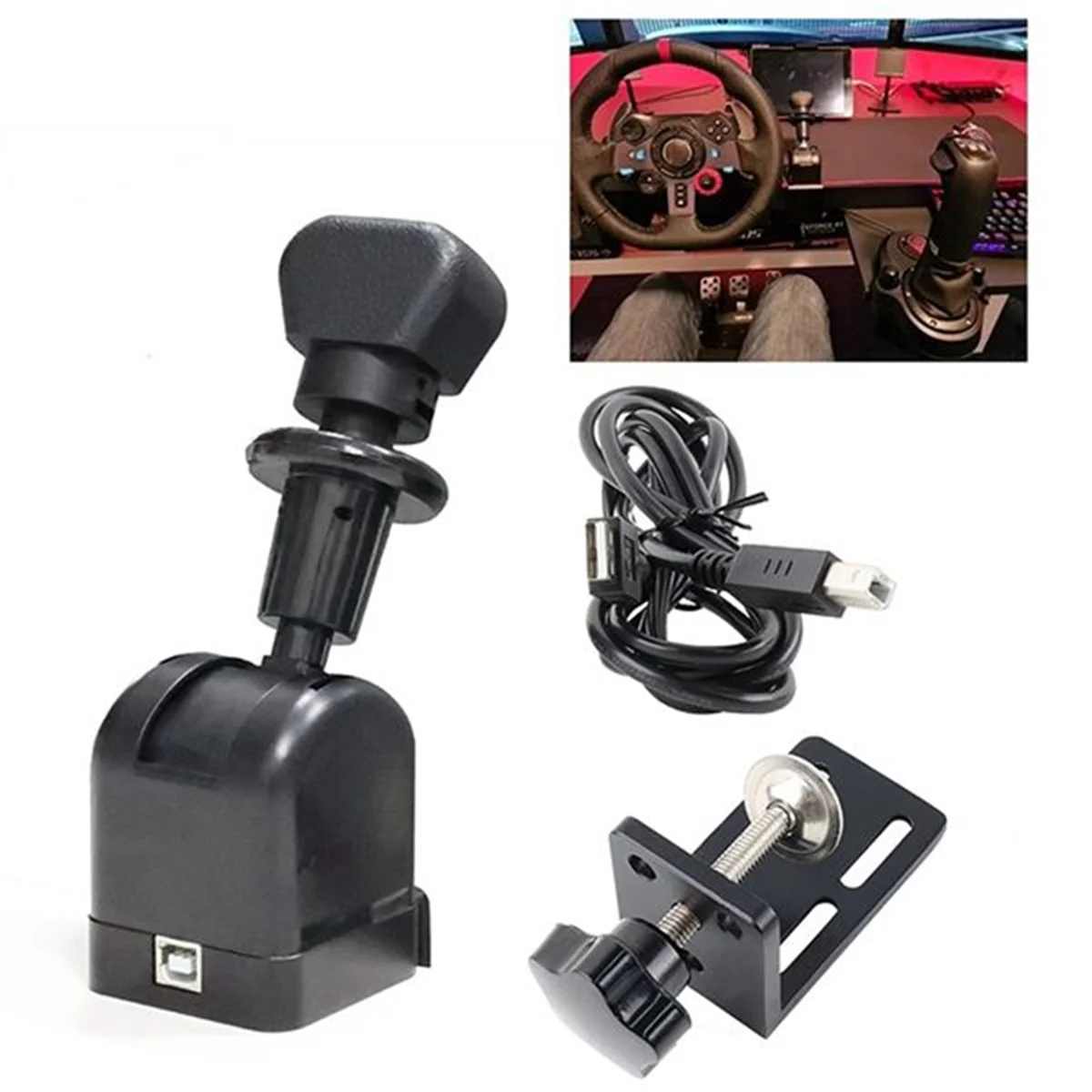 SIM Handbrake Truck Handbrake for G27 G29 PC for ETS2 European and American Sim Racing Games