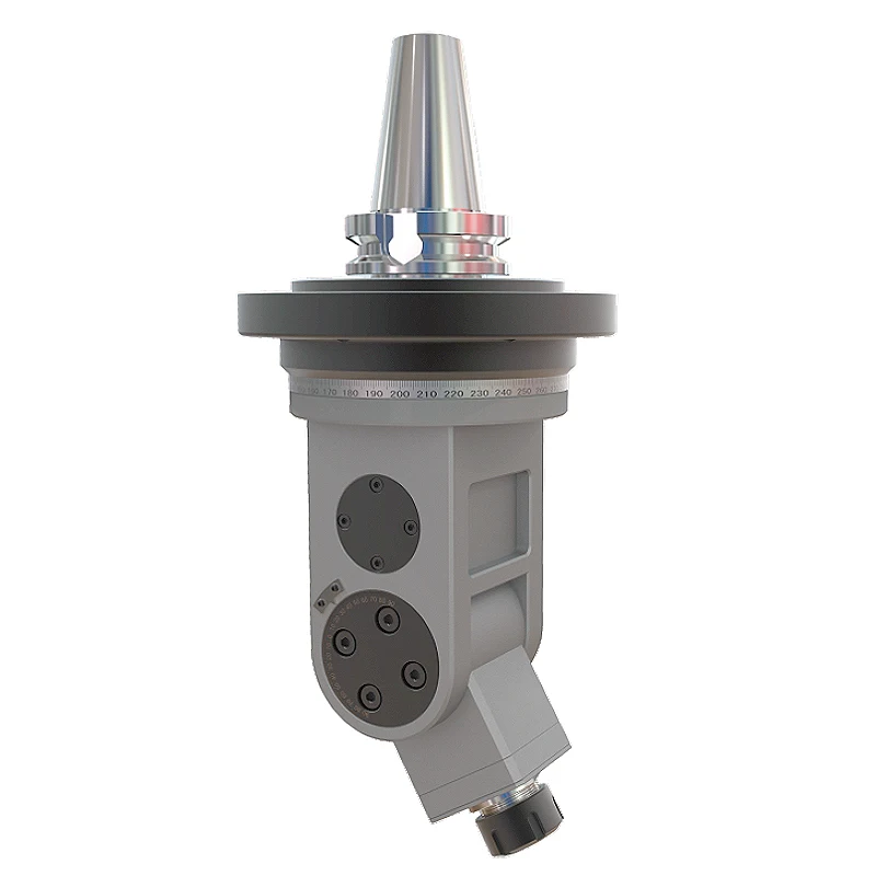 

Drake CNC Milling Angle Head Universal Milling Head BT40 BT50 ER16 ER20 ER25 ER32 Right Angle Head For CNC