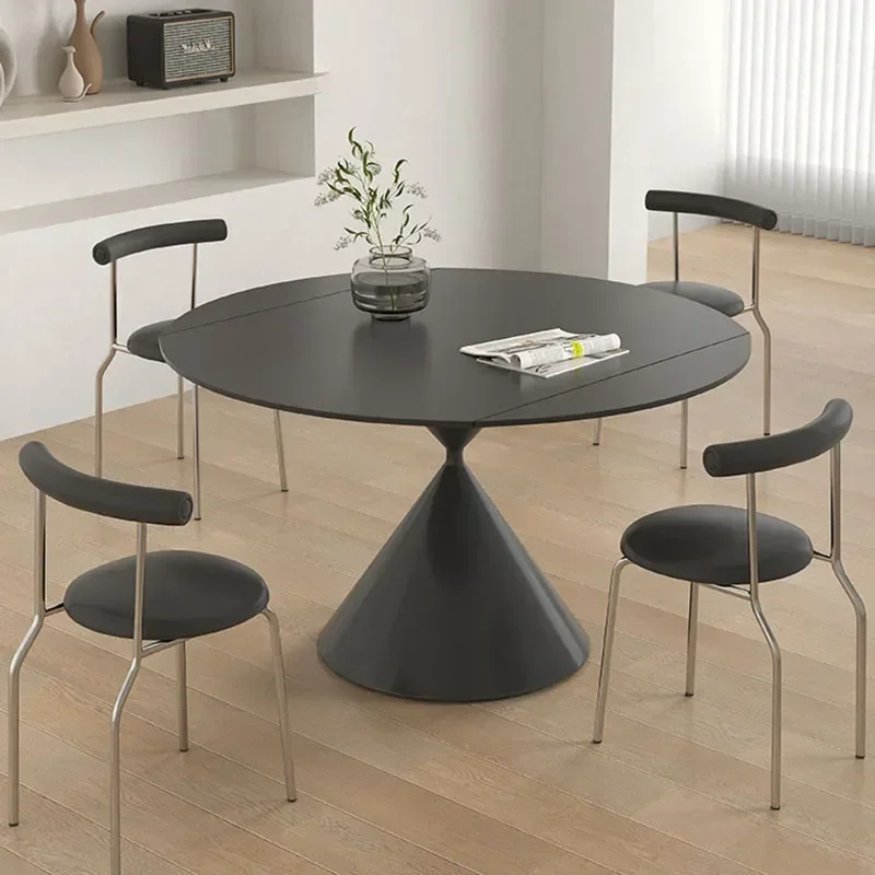 

Роскошный круглый обеденный стол, настенный скандинавский кофейный овальный кухонный мраморный настенный обеденный стол для гостиной, центральная мебель для дома Muebles