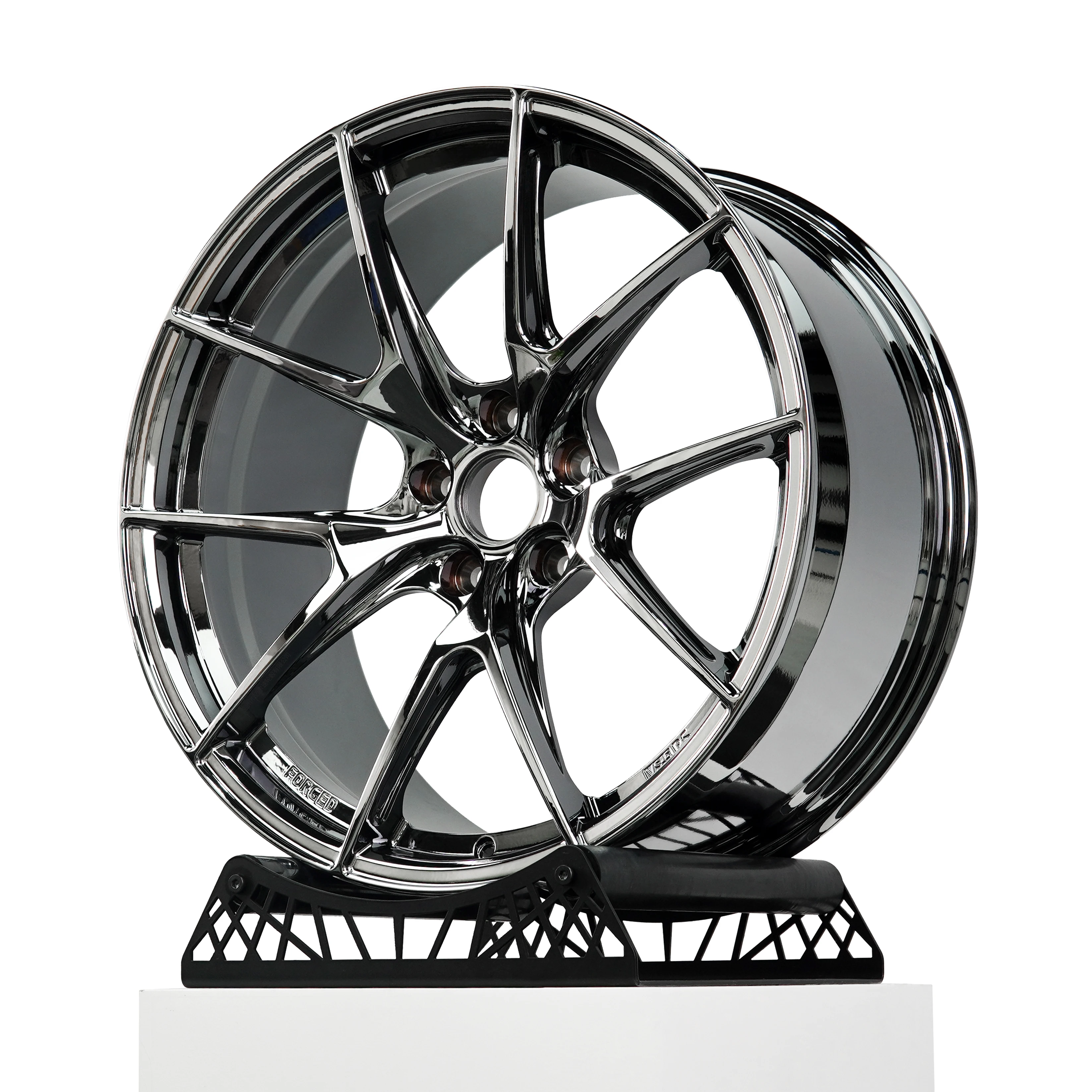 

1pcs VS-5RS Chrome Black Forged Wheels 19 20 21 22 5x120 5x114.3 Deep Concave Monoblock Alloy Rims For BMW M3 M4 Tesla Mustang