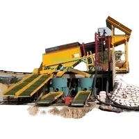 Machine de concentrateur knelson à écran trommel rotatif industriel de lavage d'or