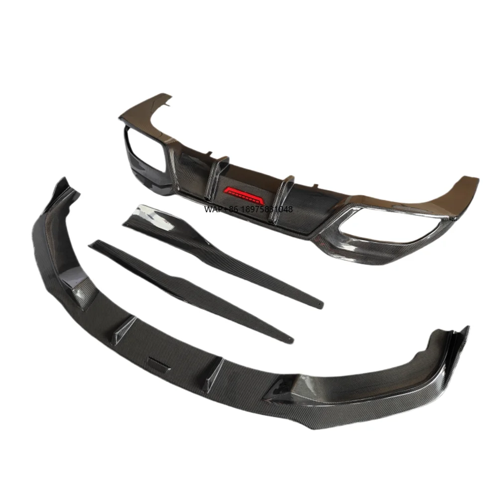 

Carbon Fiber TK Style Front Bumper Lip Diffuser Side Skirt Body Kit for 8 Series G16 G14 Retrofit