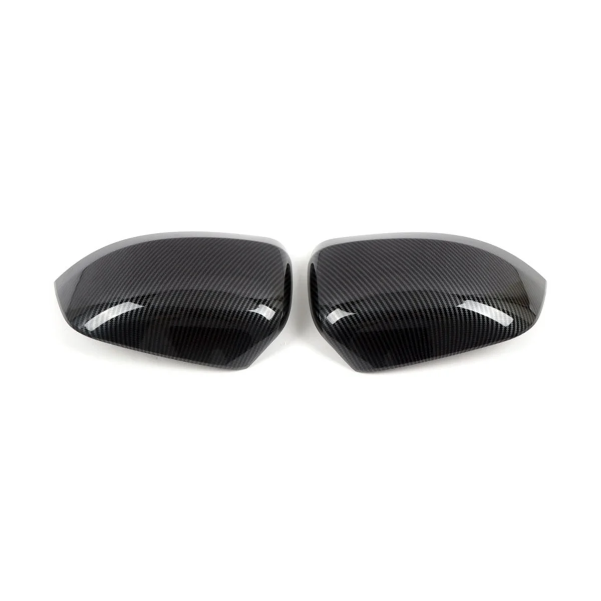 

Car Carbon Fiber Rearview Side Glass Mirror Cover Trim Frame Side Mirror Caps for Dodge Durango 2011-2022