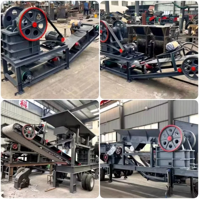 Macchina per la produzione di sabbia del frantoio del martello del frantoio della mascella del frantoio di pietra mobile di prezzo di fabbrica per l'estrazione dell'edilizia