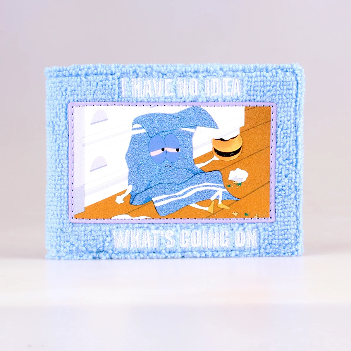 Embroidered Anime Fashion Wallet Designer Personalized ID Card Holder Towel Cloth Unique Gift for Men Women